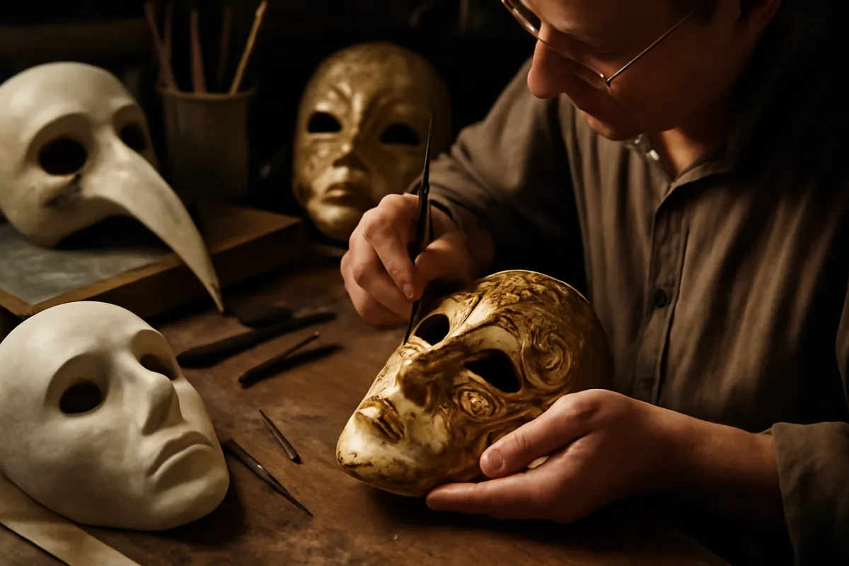 Origine delle maschere veneziane: dettagli artigianali che svelano storie poco raccontate