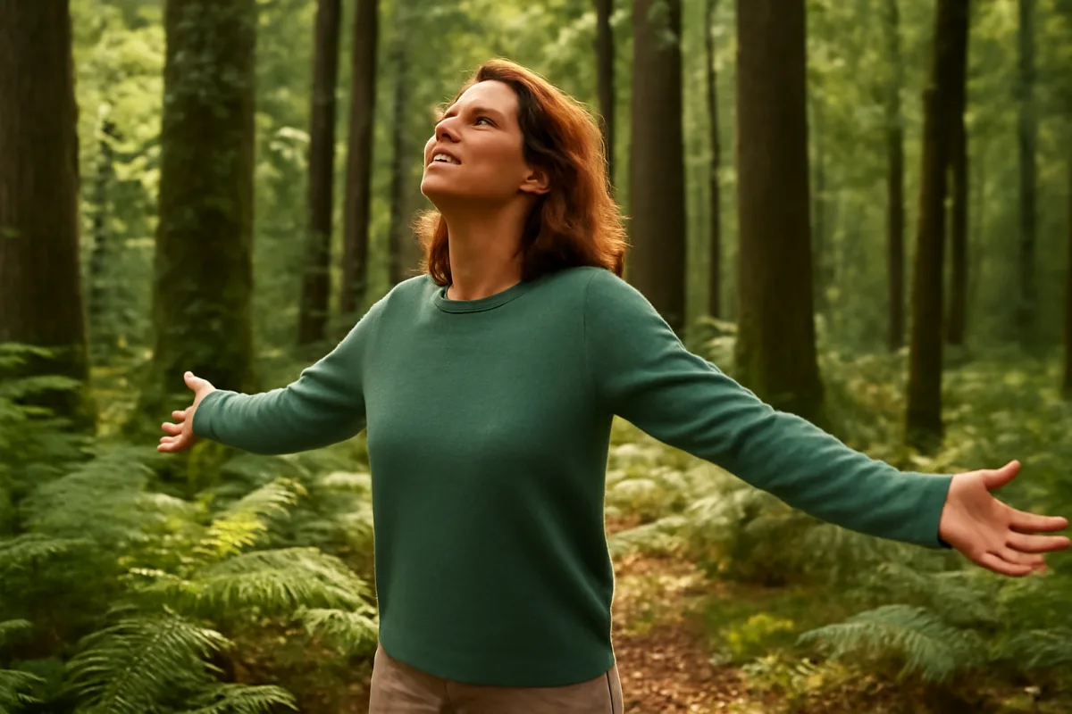 Cos’è il forest bathing e perché tutti vogliono provarlo? Benessere reale tra gli alberi