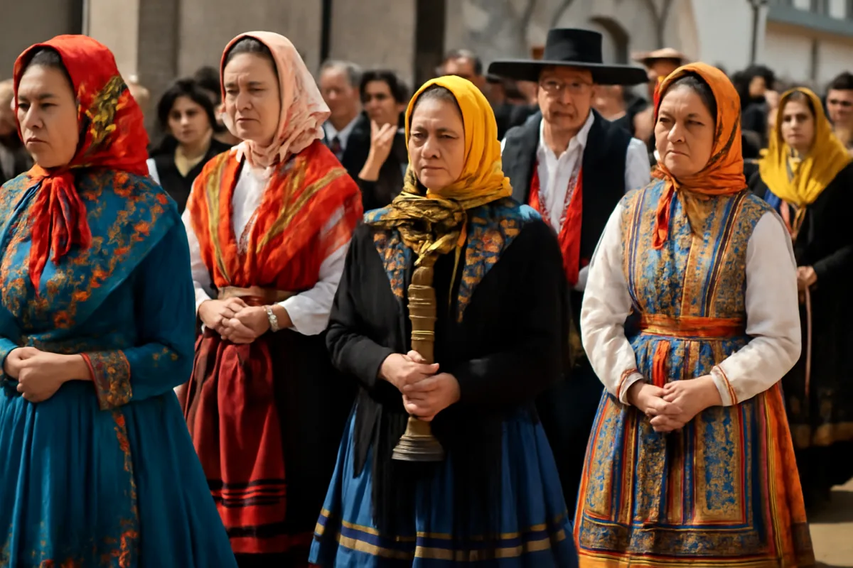 Abiti storici nelle processioni religiose: ciò che distingue ogni regione e come osservarlo da vicino