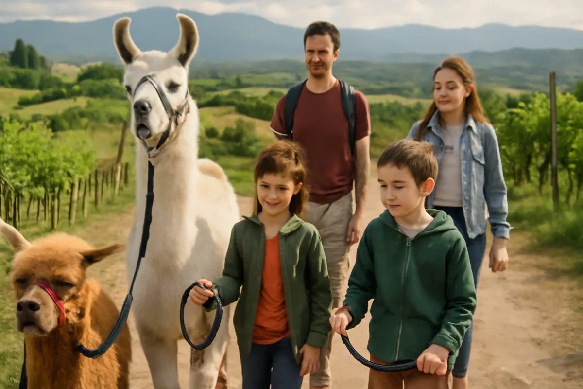 Trekking con lama e alpaca in Italia: il percorso consigliato per famiglie e amici curiosi