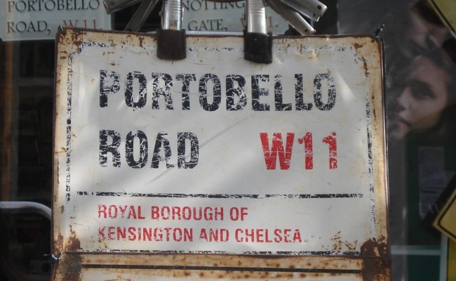 Londra emozioni case Portobello Road 1